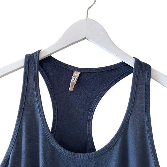 Ideal By Next Level Cotton Black Orange Graphic Tank Top Lightweight XL #1230 - Picture 2 of 12